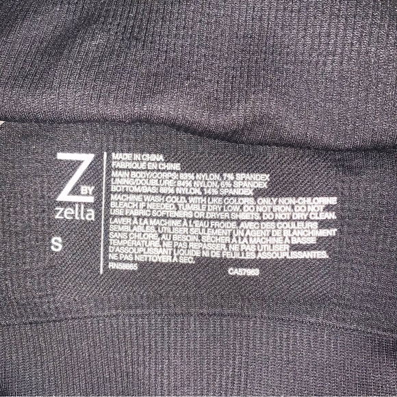 Seamless Sports Bra in Black Z by Zella - Picture 5 of 5